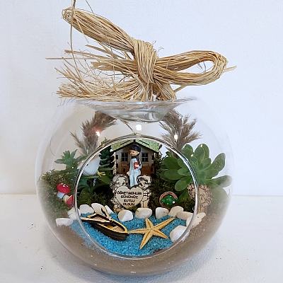 Ögretmenler Günü Orta Boy Terraryum